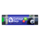 Пакеты для мусора Lomberta 3 слоя с затяжками 35мкм 10шт, 60л