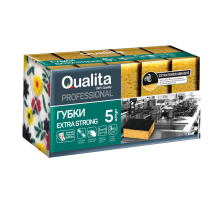 Губки кухонные Qualita Extra strong 10 x 7см, 5шт