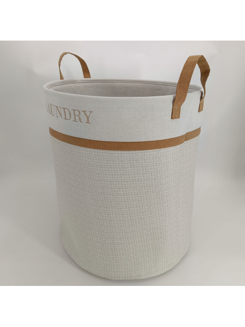 Tarrington House Корзина для белья Laundry New текстильная круглая, 45 x 56см