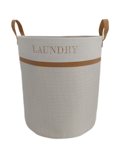 Tarrington House Корзина для белья Laundry New текстильная круглая, 45 x 56см
