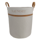 Tarrington House Корзина для белья Laundry New текстильная круглая, 45 x 56см