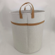 Tarrington House Корзина для белья Laundry New текстильная круглая, 45 x 56см