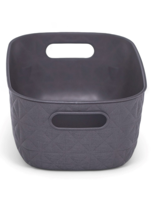 Корзина для хранения Curver Softex S темно-серая 4л, 26.5 x 19.1 x 11см