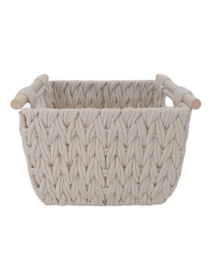 Tarrington House Корзина для хранения Cotton размер L, 28 x 25.5 x 20.5см