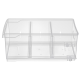 Контейнер для хранения Econova Rolly на роликах 5л, 16.8 x 30.5 x 12.9см