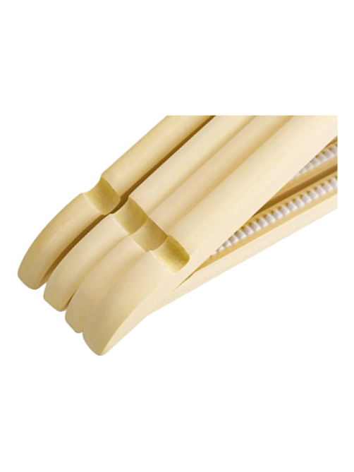 Набор вешалок универсальных Attribute Siluet Cream 23 х 5 х 44см, 4шт