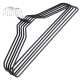 Плечики Attribute Metal Black and White Neo нескользящие, 5шт