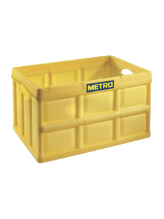 METRO PROFESSIONAL Ящик для хранения складной 62л, 58.5 х 39 х 32.5см