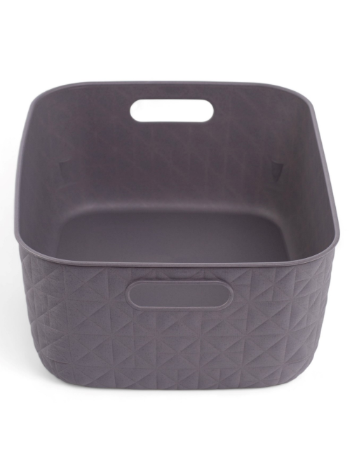 Корзина для хранения Curver Softex S темно-серая 12.5л, 38 x 28.2 x 14.2см