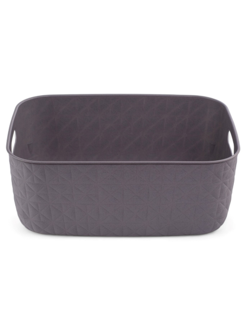 Корзина для хранения Curver Softex S темно-серая 12.5л, 38 x 28.2 x 14.2см