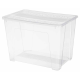 Ящик универсальный Econova Tex-box бесцветный 70л, 57 x 38 x 40.5см