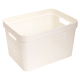 Корзина для хранения Curver Infinity молочная 17л, 35.5 x 26.2 x 21.9см