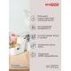 Корзина универсальная Эконова Scandi белая 1.2л, 17 х 12 х 7.5см