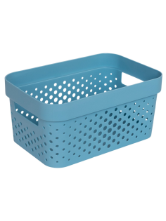 Корзина для хранения Curver Infinity тюркуаз 4.5л, 26 x 17.5 x 12.3см