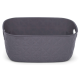 Корзина для хранения Curver Softex S темно-серая 4л, 26.5 x 19.1 x 11см