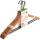 Плечики Attribute Bamboo Slim с выемками, 5шт