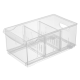 Контейнер для хранения Econova Rolly на роликах 5л, 16.8 x 30.5 x 12.9см