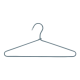 Набор плечиков Attribute Leather Line, 3шт