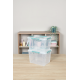 Ящик для хранения Econova Grand Box голубой 39 x 29 x 24.5см, 20л