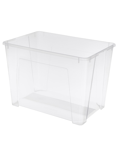 Ящик универсальный Econova Tex-box бесцветный 70л, 57 x 38 x 40.5см