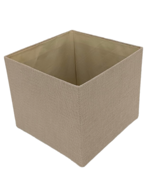 Tarrington House Корзина для хранения текстильная бежевая размер M, 21 x 21 x 18см