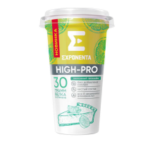 Напиток кисломолочный Exponenta High-Pro обезжиренный лимонный чизкейк, 250г
