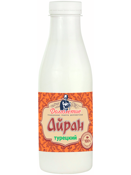 Айран Долголетие Турецкий 1.8%, 500г