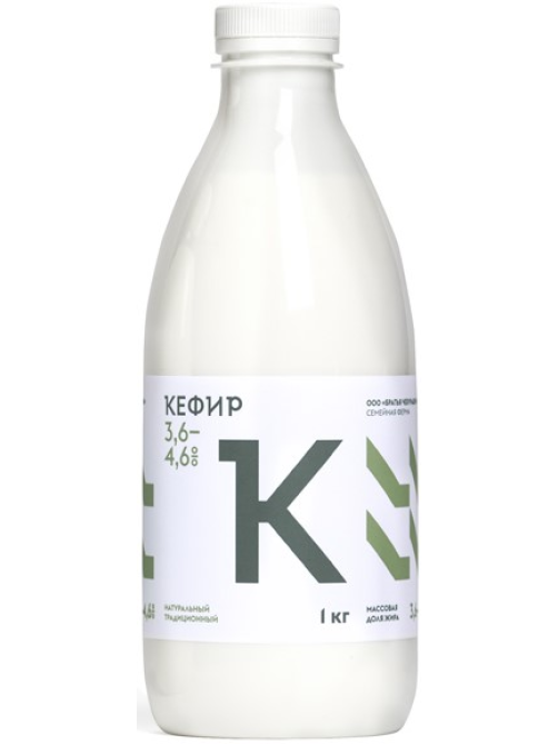 Кефир Братья Чебурашкины 3.6-4.6%, 1кг
