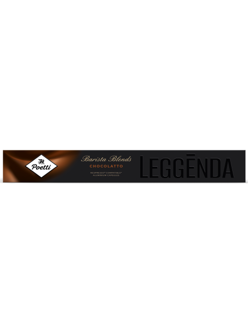 Кофе в капсулах Poetti Leggenda Chocolatto для кофемашин Nespresso 10шт, 53г x 12 шт