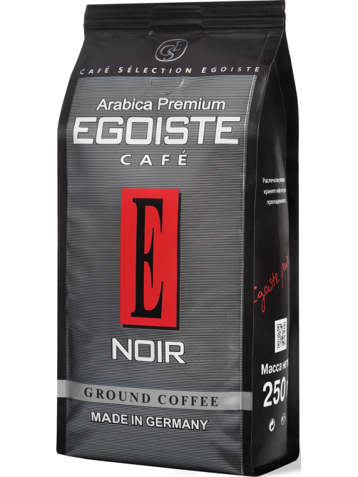 Кофе Egoiste Noir молотый, 250г x 12 шт