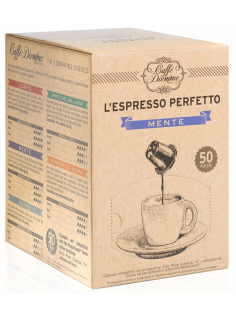 Кофе Caffe Diemme L'Espresso Mente в капсулах 50шт, 280г