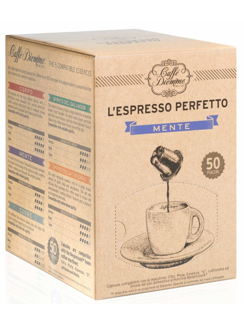 Кофе Caffe Diemme L'Espresso Mente в капсулах 50шт, 280г