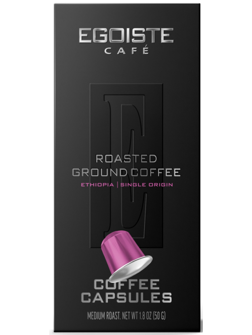 Кофе в капсулах Egoiste Ethiopia для кофемашин Nespresso 10шт, 50г
