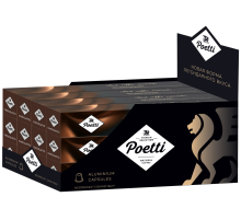 Кофе в капсулах Poetti Leggenda Chocolatto для кофемашин Nespresso 10шт, 53г x 12 шт