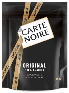 Кофе Carte Noire Ориджинал растворимый сублимированный, 150г
