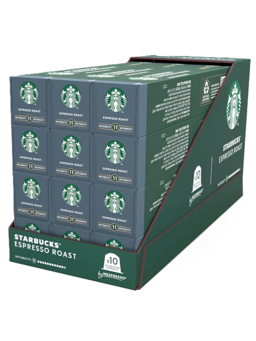 Кофе в капсулах для кофемашин Starbucks Dark Espresso 10шт, 55г