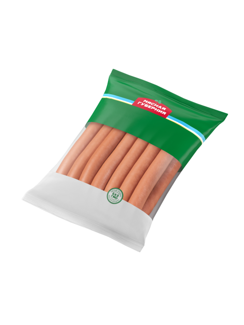 Сосиски Мясная губерния аппетитные классические вареные, ~1.25кг