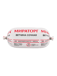 Ветчина Мираторг сочная, 400г