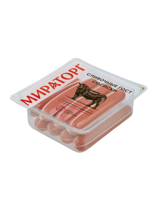 Сосиски Мираторг Сливочные, 400г