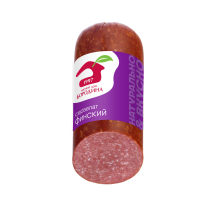 Колбаса Мясной дом Бородина Сервелат финский варено-копченый срез, 320г