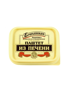 Паштет Егорьевская фабрика из печени, 150г