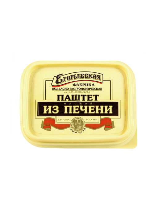 Паштет Егорьевская фабрика из печени, 150г