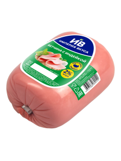 Ветчина с индейкой Империя вкуса вареная, 400г