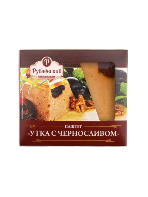 Паштет Рублевский утка с черносливом, 200г