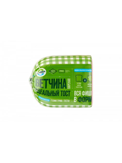 Ветчина Окраина Идеальный тост, ~1кг
