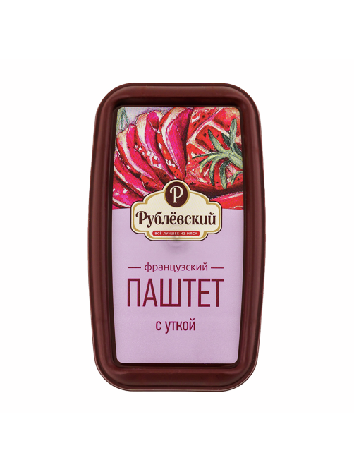 Паштет Рублевский французский с уткой, 175г