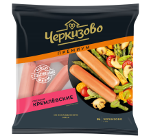 Сосиски Черкизово Премиум кремлевские вареные, ~1.5кг