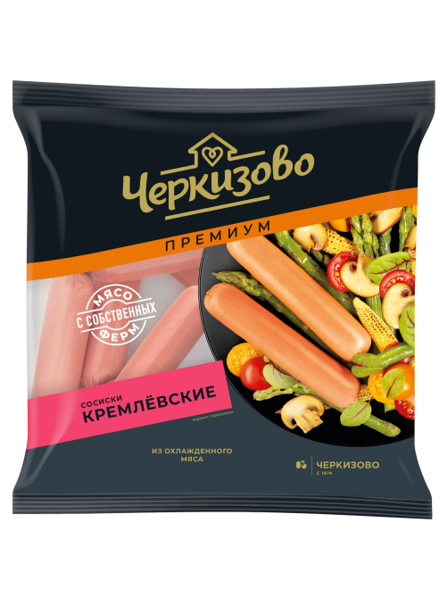 Сосиски Черкизово Премиум кремлевские вареные, ~1.5кг
