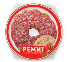 Колбаса Ремит Salsa сырокопченая нарезка, 80г