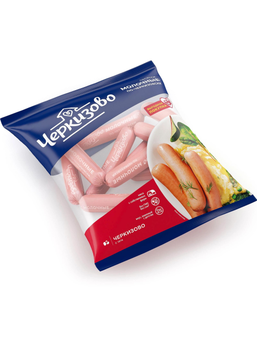 Сосиски Черкизово Молочные по-черкизовски, ~1.5кг